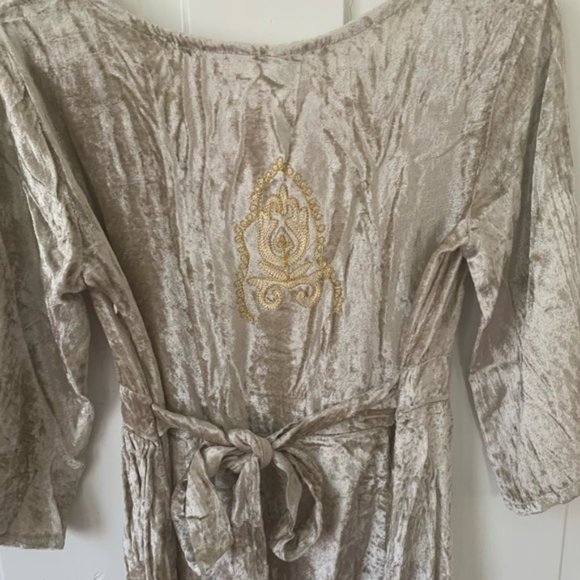 Anthropologie RAGA Romantic Visions Velvet Dress - Picture 5 of 8